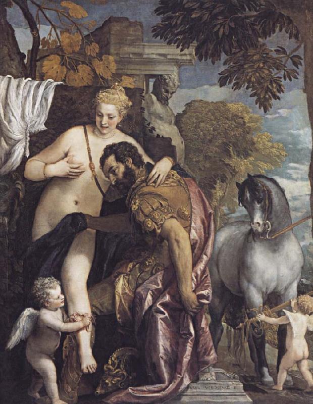 Paolo Veronese Mars and Venus United by Love China oil painting art